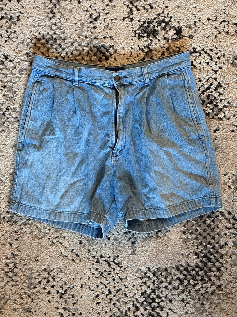 Club Room Light Blue Casual Denim Shorts